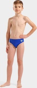 Плавки-сліпи для хлопчиків Arena BRIGHT SWIM BRIEFS синій, жовтий 128 см. Зображення №2