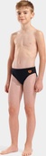 Плавки-сліпи для хлопчиків Arena BRIGHT SWIM BRIEFS чорний, помаранчевий 128 см. Зображення №2