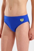 Плавки-сліпи для хлопчиків Arena BRIGHT SWIM BRIEFS синій, жовтий 128 см. Зображення №3