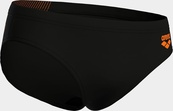 Плавки-сліпи для хлопчиків Arena BRIGHT SWIM BRIEFS чорний, помаранчевий 128 см. Зображення №8