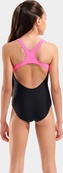 Купальник закритий для дівчат Arena SUNRISE SWIMSUIT SWIM PRO BACK чорний, бірюзовий, рожевий 116 см. Зображення №4