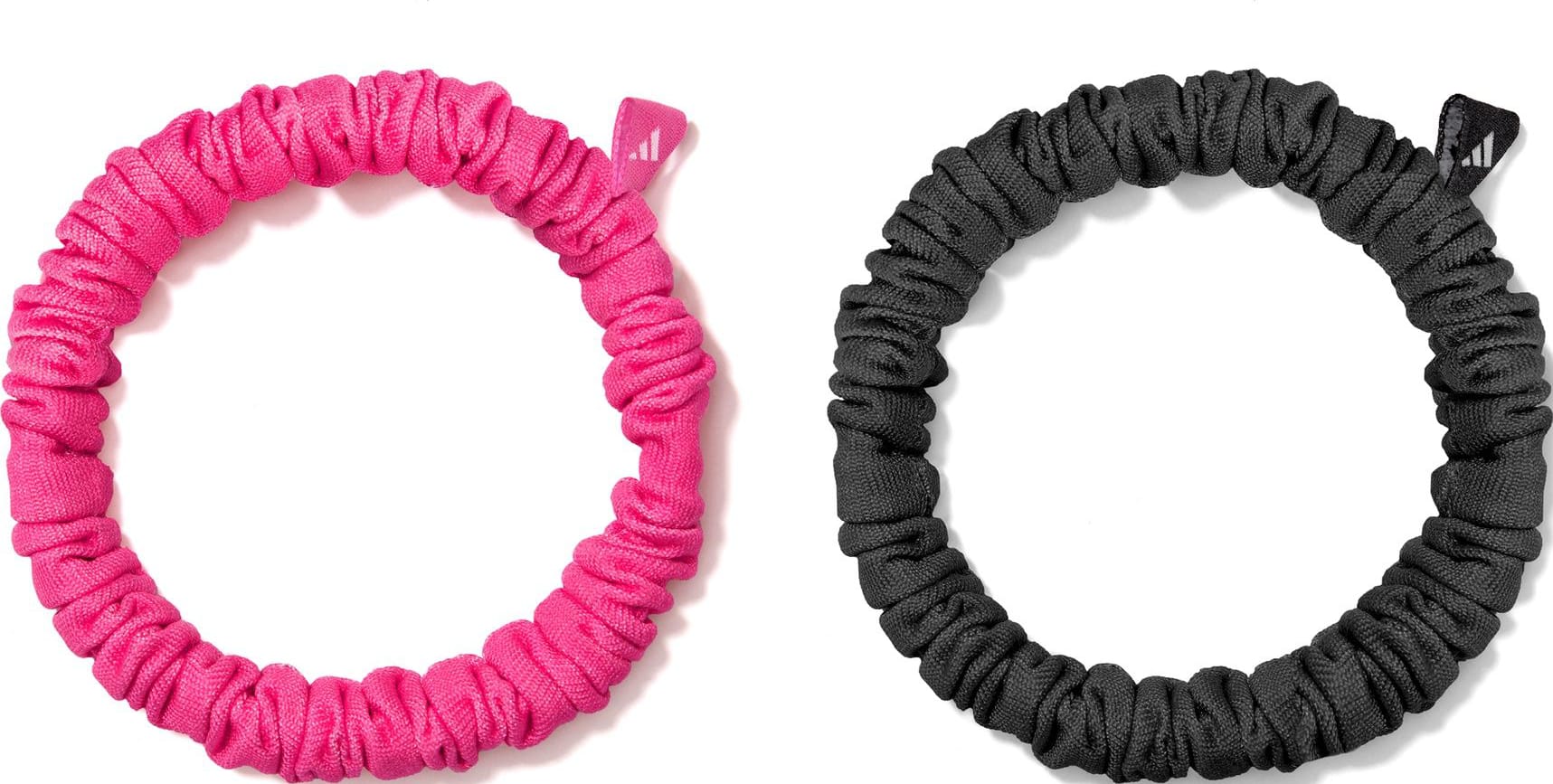 Гумки для волосся Adidas Hair Scrunchies 2pk чорний, рожевий Жін One Size Гумки для волосся Adidas Hair Scrunchies 2pk чорний, рожевий Жін One Size