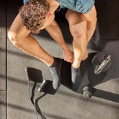 Шкарпетки для йоги Adidas Studio Socks чорний L/XL. Зображення №5 Шкарпетки для йоги Adidas Studio Socks чорний L/XL. Зображення №5
