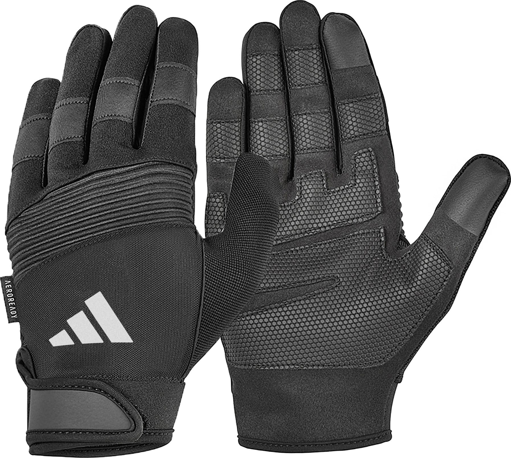 Перчатки для тренировок Adidas Full Finger Performance Gloves серый XL Перчатки для тренировок Adidas Full Finger Performance Gloves серый XL