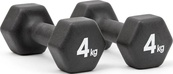 Гантели Adidas Dumbbells черный 4 кг. Изображение №2