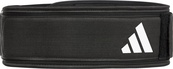 Пояс для тяжелой атлетики Adidas Essential Weightlifting Belt черный M (82,5-92 см). Изображение №2 Пояс для тяжелой атлетики Adidas Essential Weightlifting Belt черный M (82,5-92 см). Изображение №2