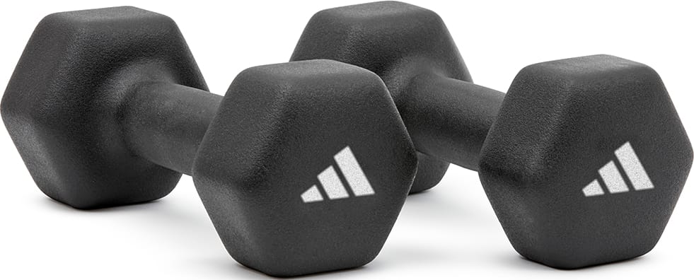 Гантелі Adidas Dumbbells чорний 5 кг Гантелі Adidas Dumbbells чорний 5 кг