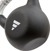 Гиря Adidas Kettlebell черная 4 кг. Изображение №3