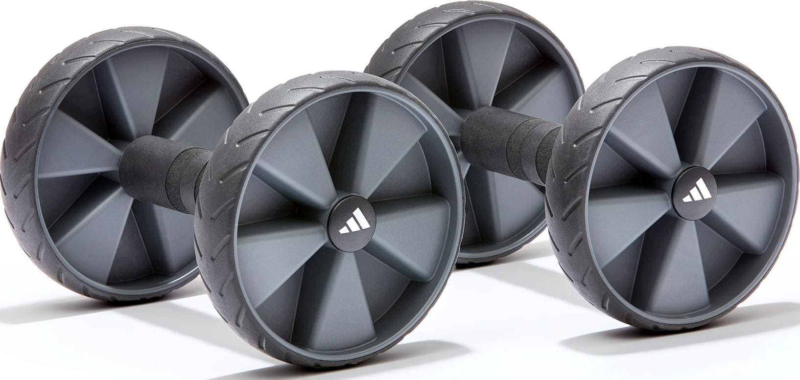 Ролики для пресу Adidas Core Rollers чорний One Size Ролики для пресу Adidas Core Rollers чорний One Size