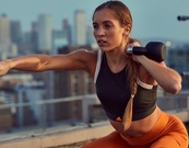 Гиря Adidas Kettlebell черная 4 кг. Изображение №6