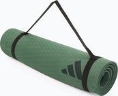 Коврик для йоги Adidas Yoga Mat зеленый 183 х 61 х 0,6 см. Изображение №3 Коврик для йоги Adidas Yoga Mat зеленый 183 х 61 х 0,6 см. Изображение №3