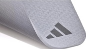 Коврик для йоги Adidas Yoga Mat серый 183 х 61 х 1 см. Изображение №6 Коврик для йоги Adidas Yoga Mat серый 183 х 61 х 1 см. Изображение №6