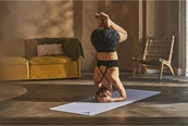 Коврик для йоги Adidas Yoga Mat серый 183 х 61 х 1 см. Изображение №7 Коврик для йоги Adidas Yoga Mat серый 183 х 61 х 1 см. Изображение №7