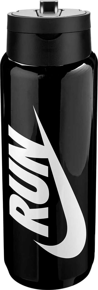 Пляшка Nike TR RENEW RECHARGE STRAW BOTTLE 24 OZ чорний 709 мл Пляшка Nike TR RENEW RECHARGE STRAW BOTTLE 24 OZ чорний 709 мл