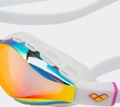 Очки для плавания Arena AIR SONIC MIRROR оранжевый, белый One Size. Изображение №4 Очки для плавания Arena AIR SONIC MIRROR оранжевый, белый One Size. Изображение №4