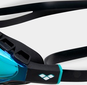 Очки для плавания Arena AIR SONIC MIRROR бирюзовый, черный One Size. Изображение №4 Очки для плавания Arena AIR SONIC MIRROR бирюзовый, черный One Size. Изображение №4