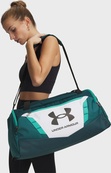 Сумка Under Armour Undeniable 5.0 Duffle SM 40L зелёный, белый 55 х 25,5 х 27 см. Изображение №2