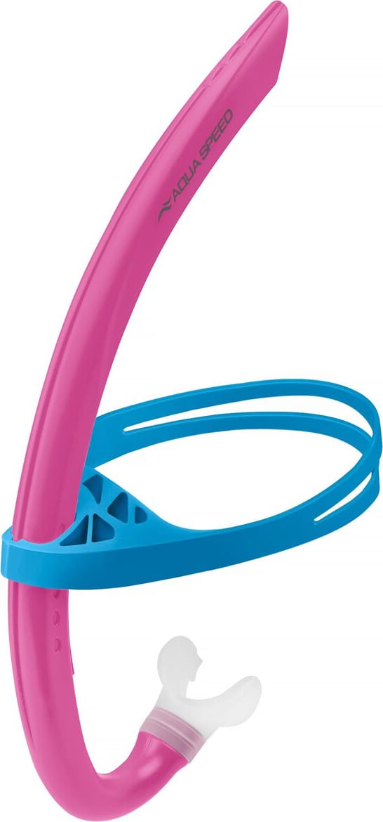 Дихальна трубка для снорклінгу AQUA Speed Juno Junior 62928 рожевий, синій One Size Дихальна трубка для снорклінгу AQUA Speed Juno Junior 62928 рожевий, синій One Size