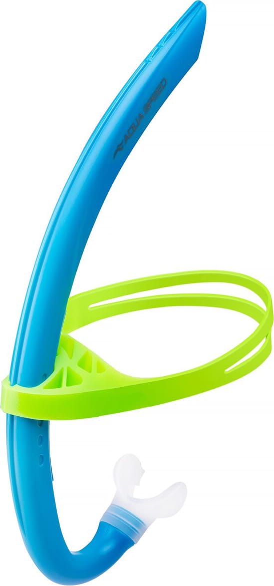 Дихальна трубка для снорклінгу AQUA Speed Juno Junior 62926 синій, зелений One Size Дихальна трубка для снорклінгу AQUA Speed Juno Junior 62926 синій, зелений One Size