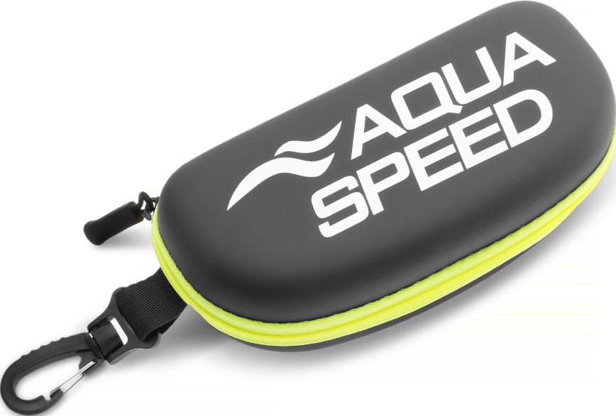 Чехол для очков AQUA Speed Goggle Case 62954 черный, желтый One Size Чехол для очков AQUA Speed Goggle Case 62954 черный, желтый One Size