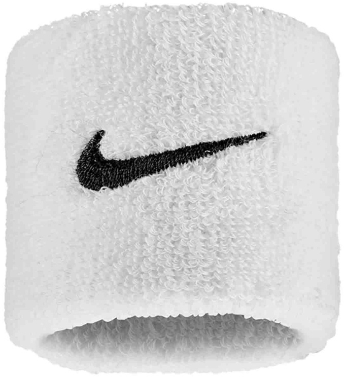 Напульсники Nike SWOOSH CLASSIC WRISTBANDS 2PK білий One Size Напульсники Nike SWOOSH CLASSIC WRISTBANDS 2PK білий One Size