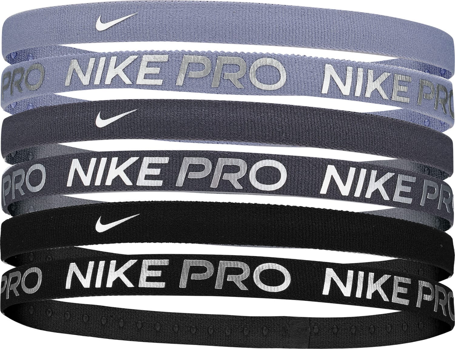 Пов'язка на голову Nike FLEX CLASSIC HEADBANDS 6PK мультиколор One Size Пов'язка на голову Nike FLEX CLASSIC HEADBANDS 6PK мультиколор One Size