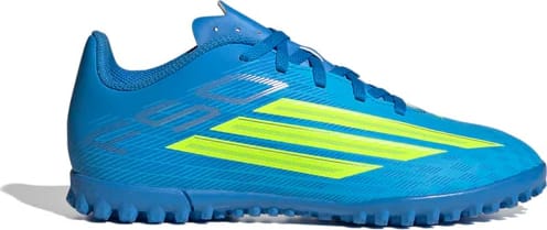 Сороконіжки дитячі Adidas F50 CLUB TF J блакитний, жовтий 38 (5UK) 23.3 см Сороконіжки дитячі Adidas F50 CLUB TF J блакитний, жовтий 38 (5UK) 23.3 см
