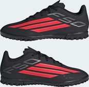 Сороконіжки дитячі Adidas F50 CLUB TF J чорний, червоний 37 1/3 (4.5UK) 22.9 см. Зображення №9 Сороконіжки дитячі Adidas F50 CLUB TF J чорний, червоний 37 1/3 (4.5UK) 22.9 см. Зображення №9