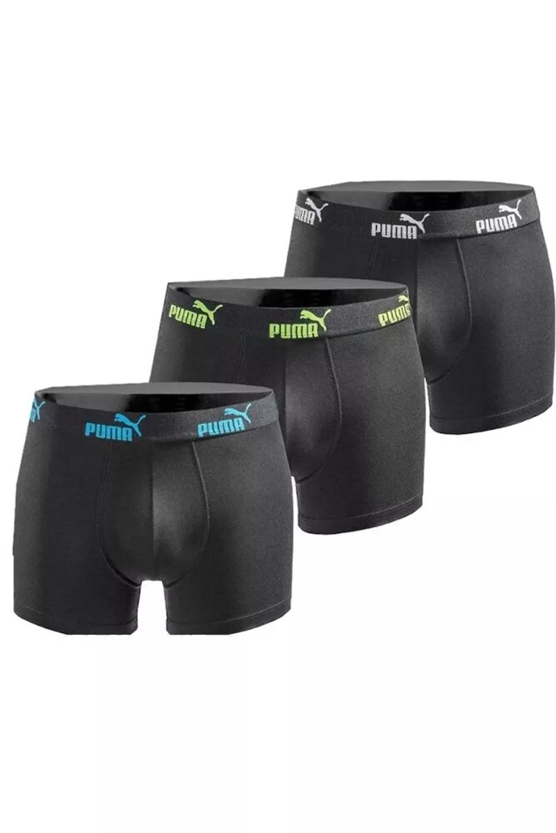 Трусы мужские Puma Everyday Coton Stretch (упаковка 3 шт) Black размер М (100003547-010) Трусы мужские Puma Everyday Coton Stretch (упаковка 3 шт) Black размер М (100003547-010)
