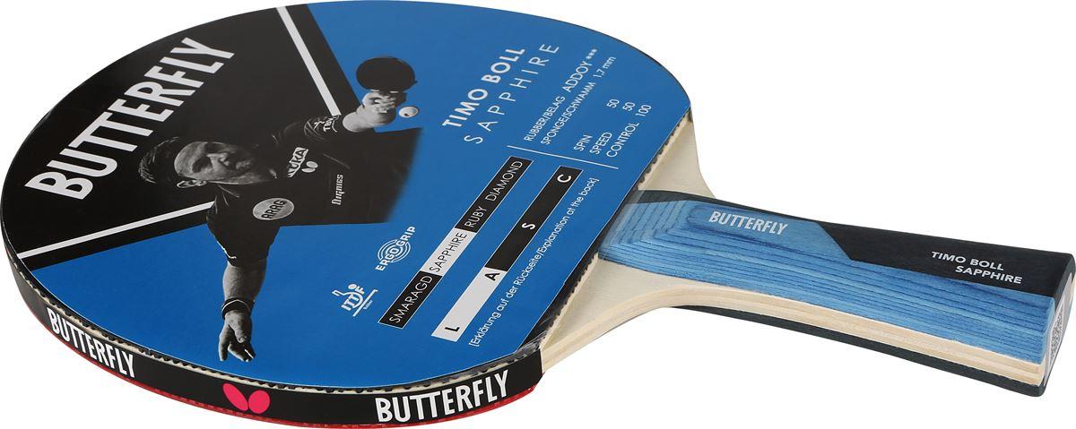 Ракетка для настільного тенісу Butterfly Timo Boll Sapphire Ракетка для настільного тенісу Butterfly Timo Boll Sapphire
