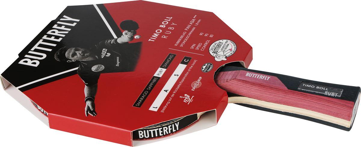 Ракетка для настільного тенісу Butterfly Timo Boll Ruby Ракетка для настільного тенісу Butterfly Timo Boll Ruby