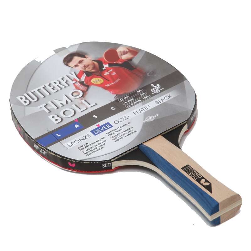 Ракетка для настільного тенісу Butterfly Timo Boll Silver Ракетка для настільного тенісу Butterfly Timo Boll Silver