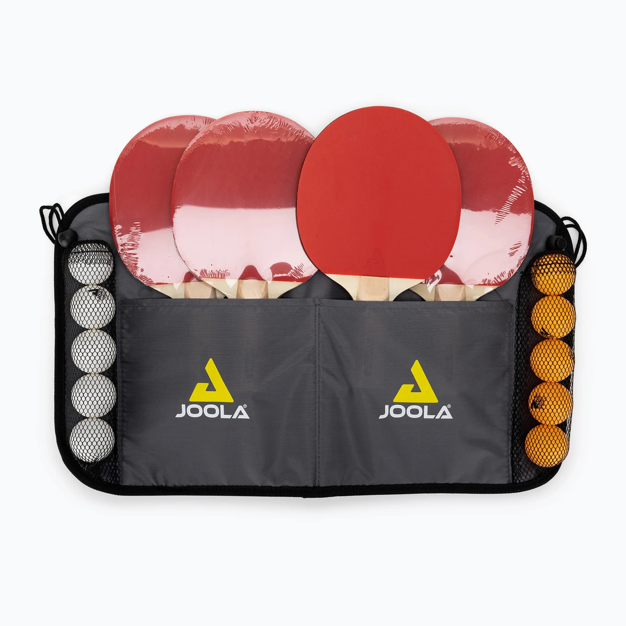 Набір для настільного тенісу JOOLA Family Set (4 ракетки+10 м'ячів+1чохол) Набір для настільного тенісу JOOLA Family Set (4 ракетки+10 м'ячів+1чохол)