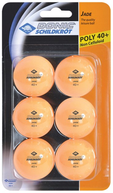 Мячі для настільного тенісу Donic Jade ball 40+ (6 шт, blister card) Мячі для настільного тенісу Donic Jade ball 40+ (6 шт, blister card)