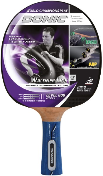 Ракетка для настільного тенісу Donic-Schildkrot Waldner 800 Ракетка для настільного тенісу Donic-Schildkrot Waldner 800