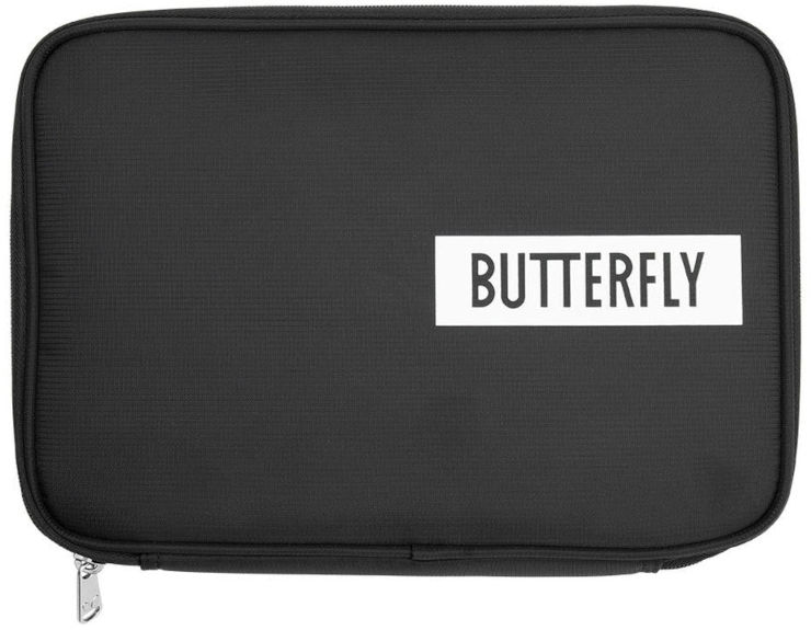 Чохол на ракетку для настільного тенісу Butterfly Logo 2019, чорний Чохол на ракетку для настільного тенісу Butterfly Logo 2019, чорний