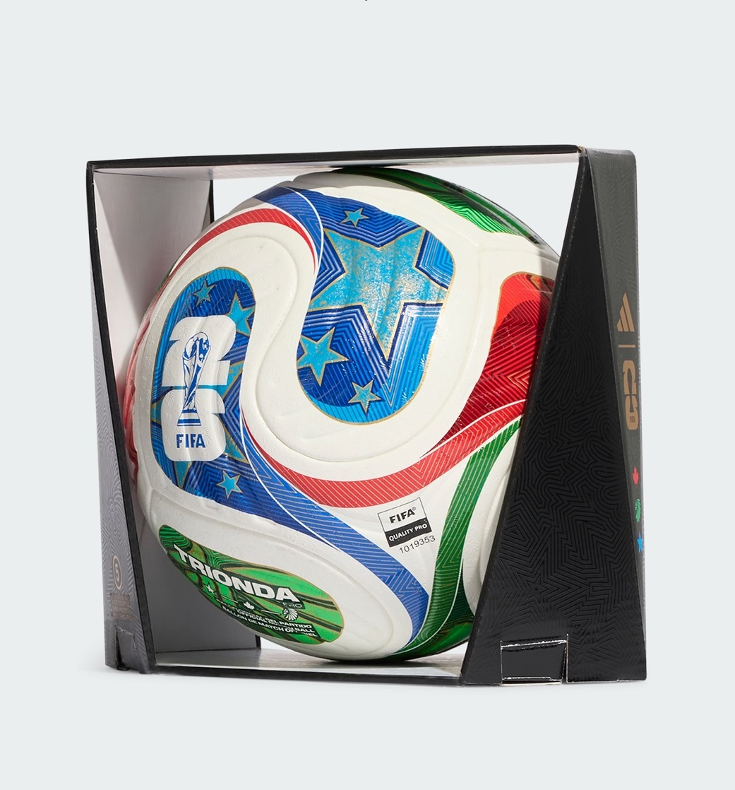 Футбольний м'яч Adidas FIFA World Cup 26™ Trionda Pro JD8021 Футбольний м'яч Adidas FIFA World Cup 26™ Trionda Pro JD8021