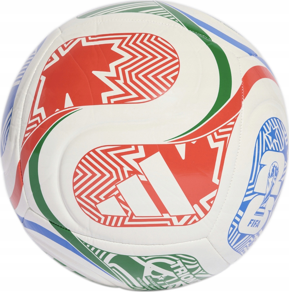 М'яч футбольний Adidas World Cup 26 Trionda Club JD8028 №4 М'яч футбольний Adidas World Cup 26 Trionda Club JD8028 №4