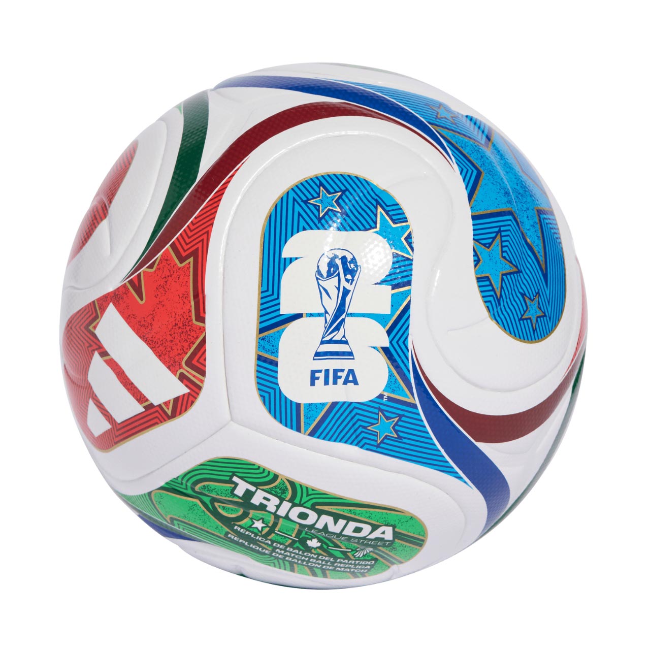 М'яч футбольний Adidas FIFA World Cup 26™ Trionda League Street JD8035 №5 М'яч футбольний Adidas FIFA World Cup 26™ Trionda League Street JD8035 №5