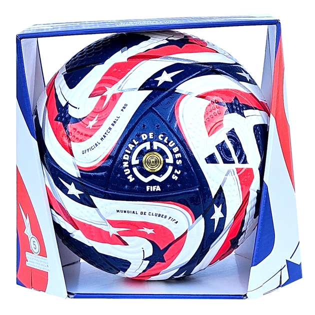 М'яч футбольний Adidas FIFA World Cup Pro OMB JE8770 №5 Червоно-синій М'яч футбольний Adidas FIFA World Cup Pro OMB JE8770 №5 Червоно-синій