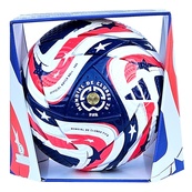 М'яч футбольний Adidas FIFA World Cup Pro OMB JE8770 №5 Червоно-синій. Изображение №2 М'яч футбольний Adidas FIFA World Cup Pro OMB JE8770 №5 Червоно-синій. Изображение №2