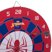 Дартс из прессованной бумаги 6 дротиков и мишень JOEREX MARVEL SPIDERMAN 43см JMBB19028-S. Изображение №5 Дартс из прессованной бумаги 6 дротиков и мишень JOEREX MARVEL SPIDERMAN 43см JMBB19028-S. Изображение №5
