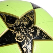 М'яч футбольний Adidas UCL 2026 league Winter JZ9994 №5 Жовто-чорний. Зображення №5 М'яч футбольний Adidas UCL 2026 league Winter JZ9994 №5 Жовто-чорний. Зображення №5
