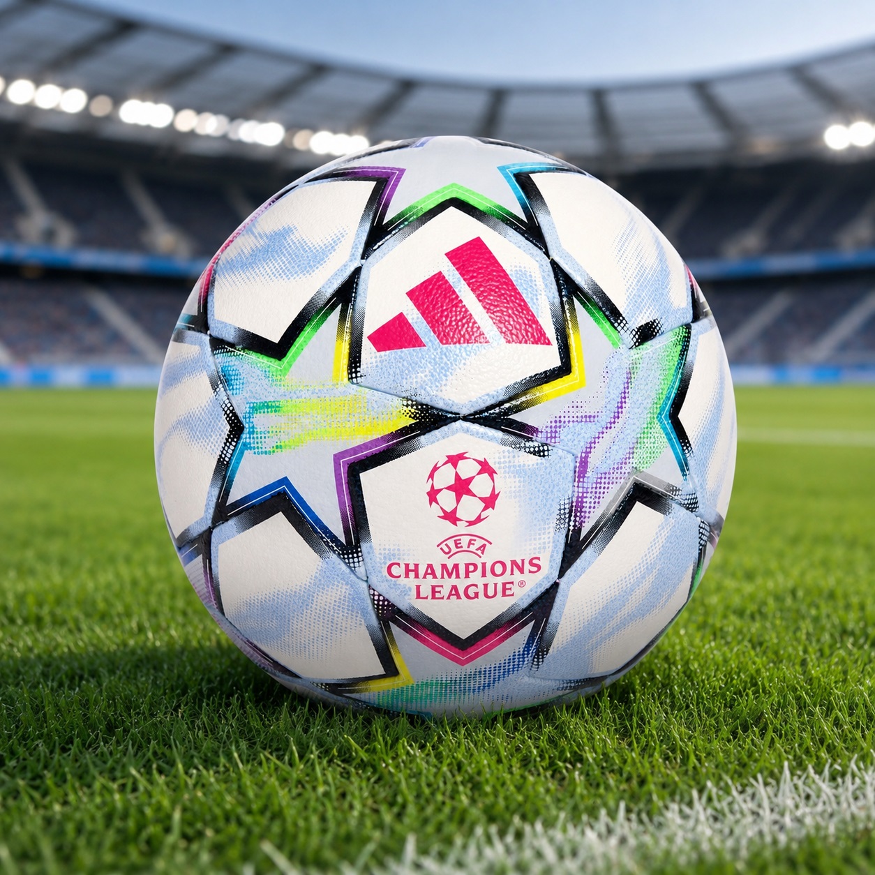 Футбольний м'яч Adidas UCL 2026 COMPETITION розмір 5 (KE9766) Футбольний м'яч Adidas UCL 2026 COMPETITION розмір 5 (KE9766)
