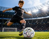 Футбольный мяч Adidas UEFA Champions League 26/27 J350 размер 5. Изображение №6 Футбольный мяч Adidas UEFA Champions League 26/27 J350 размер 5. Изображение №6