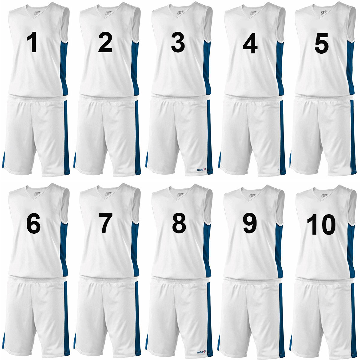 10 компл. Баскетбольної форма Your Team MA004YT10 (Україна) 10 компл. Баскетбольної форма Your Team MA004YT10 (Україна)