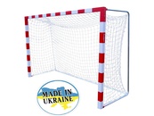 Сетка на ворота 3х2х0,8х1м. "X2" (шнур 3,5 мм. PP, Blue-yellow). Изображение №2 Сетка на ворота 3х2х0,8х1м. "X2" (шнур 3,5 мм. PP, Blue-yellow). Изображение №2