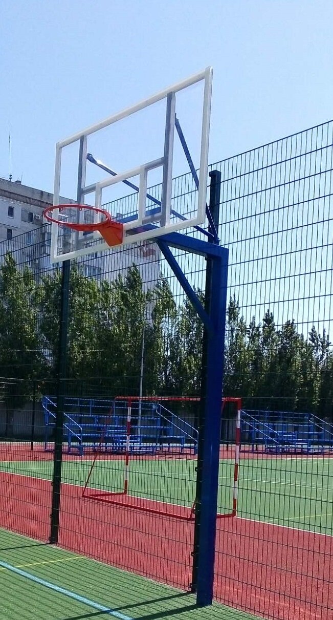 Баскетбольна стійка на одній опорі SS00433 Баскетбольна стійка на одній опорі SS00433