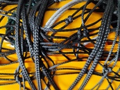 Сітка волейбольна Romi Sport "Basic 2,7 мм.(PE)" Sia000095 black/yellow, 8,5 м.. Зображення №4 Сітка волейбольна Romi Sport "Basic 2,7 мм.(PE)" Sia000095 black/yellow, 8,5 м.. Зображення №4