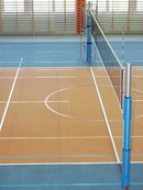 Сітка волейбольна Romi Sport "Професійна 9,5 м.", 3 мм.(PP) Sia000066PP black/yellow. Зображення №6 Сітка волейбольна Romi Sport "Професійна 9,5 м.", 3 мм.(PP) Sia000066PP black/yellow. Зображення №6